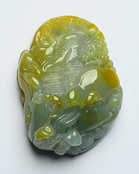 九天神女山水图