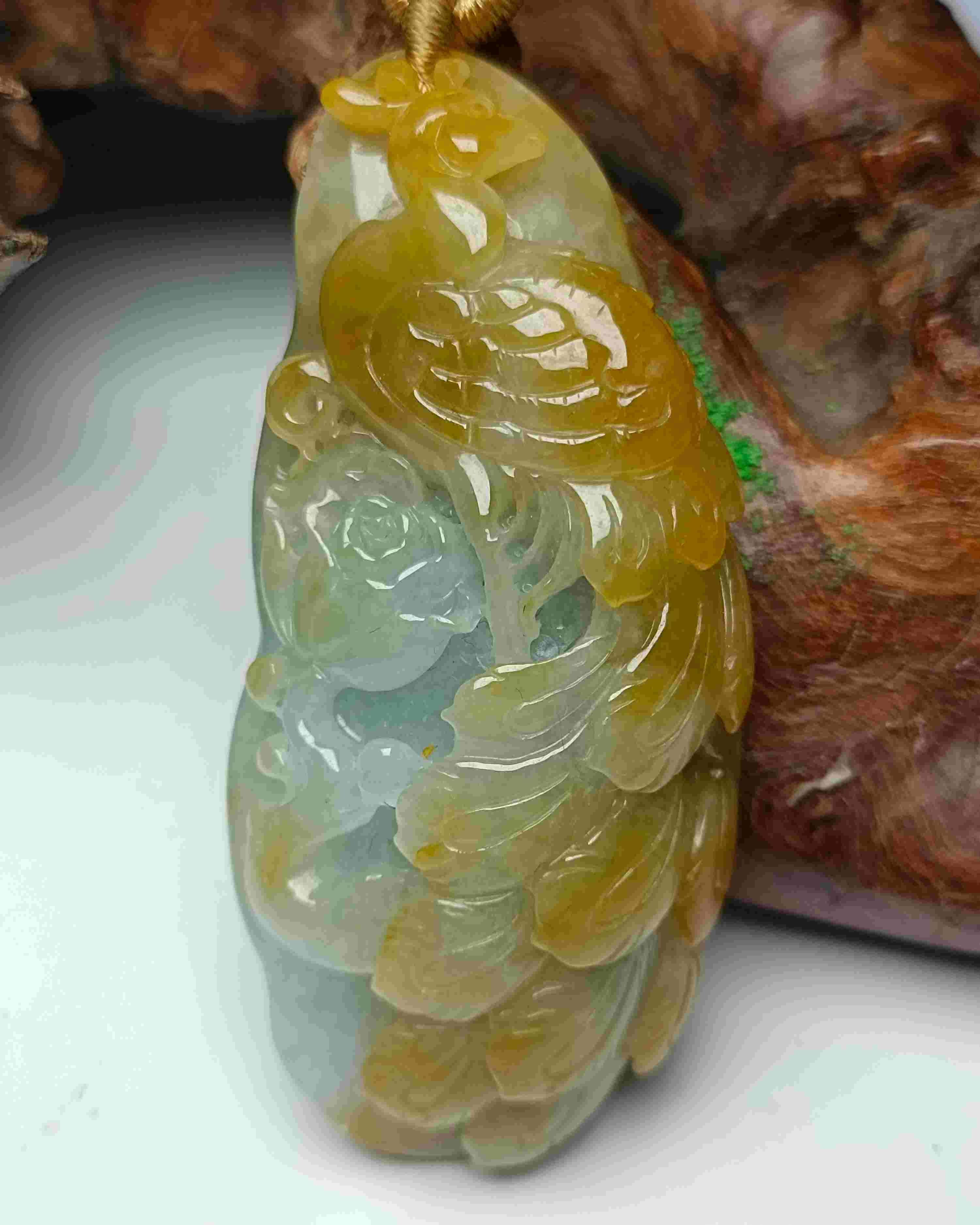 凤穿牡丹