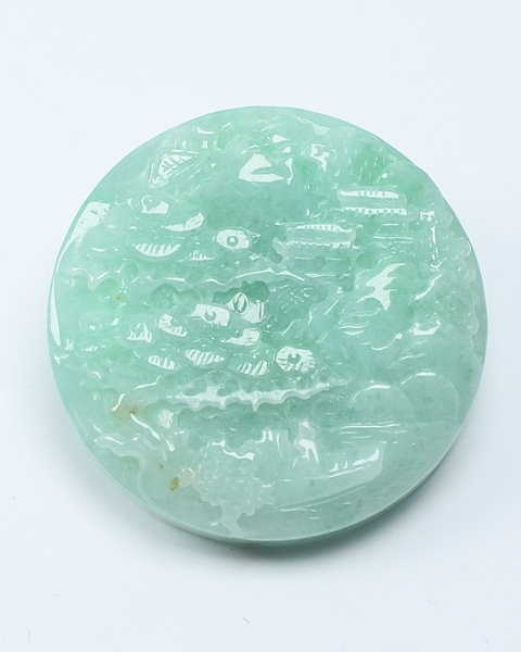 翠绿青山