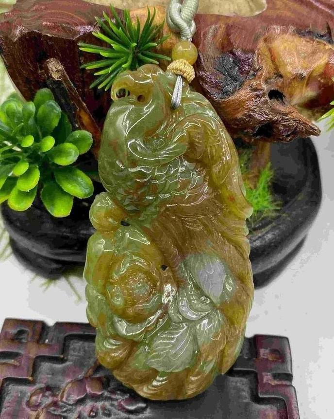 凤穿牡丹