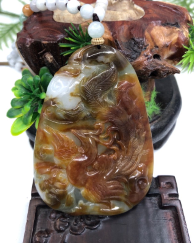 凤穿牡丹