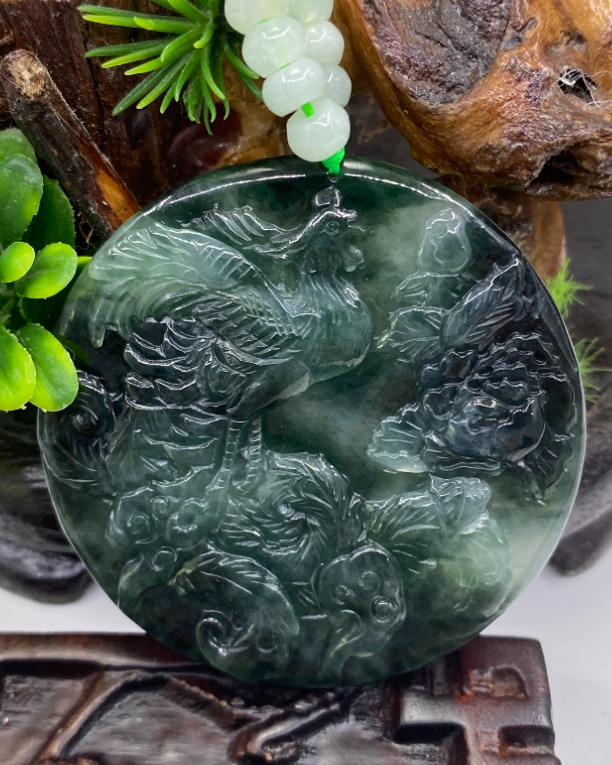 凤穿牡丹