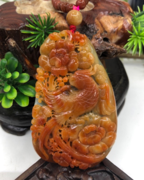 凤穿牡丹