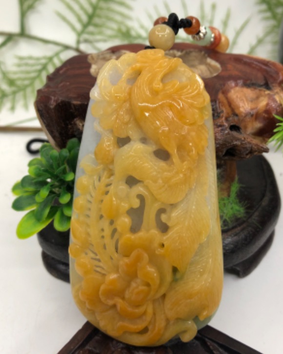 凤穿牡丹