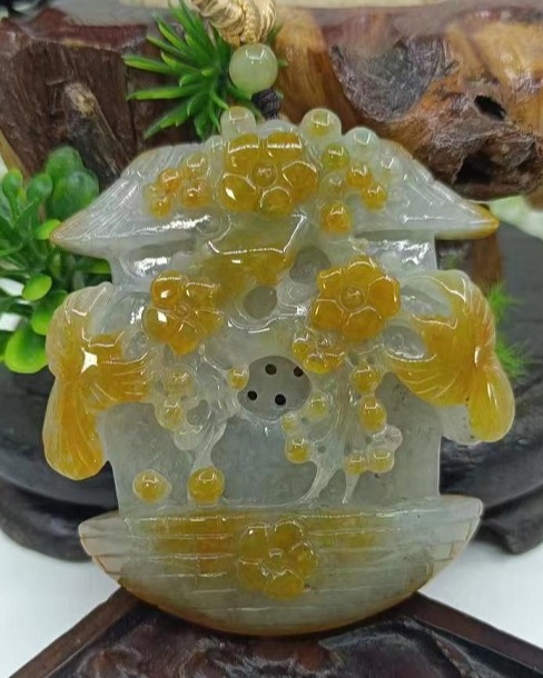 双喜临门 敦煌古玉