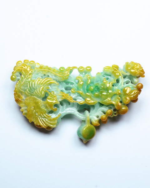 凤穿牡丹