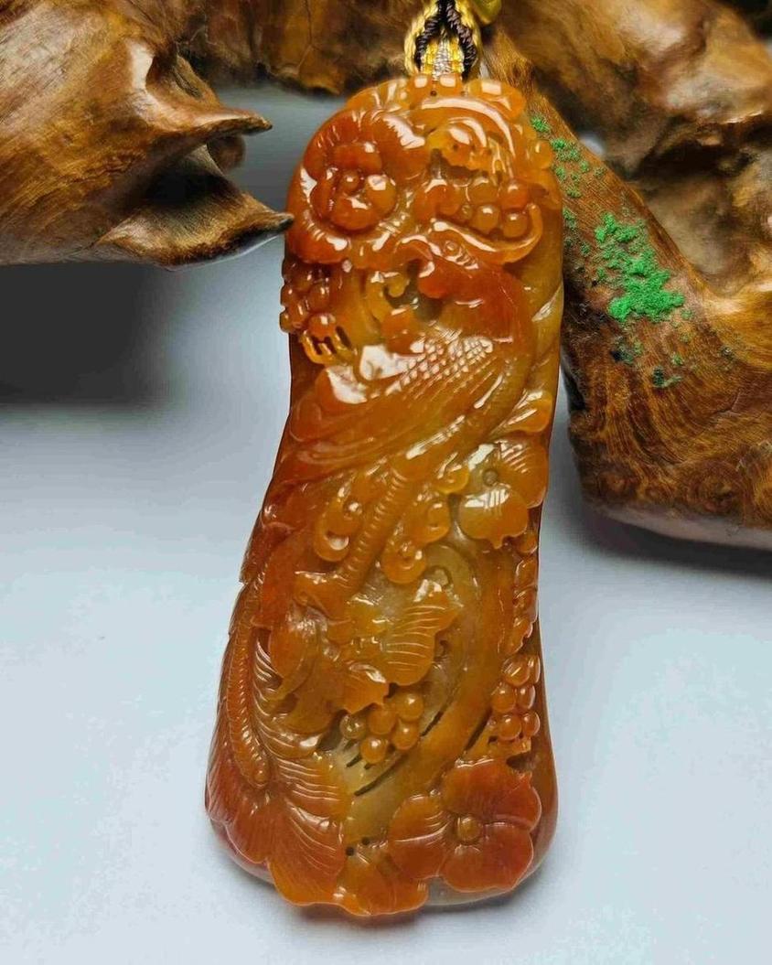 凤穿牡丹