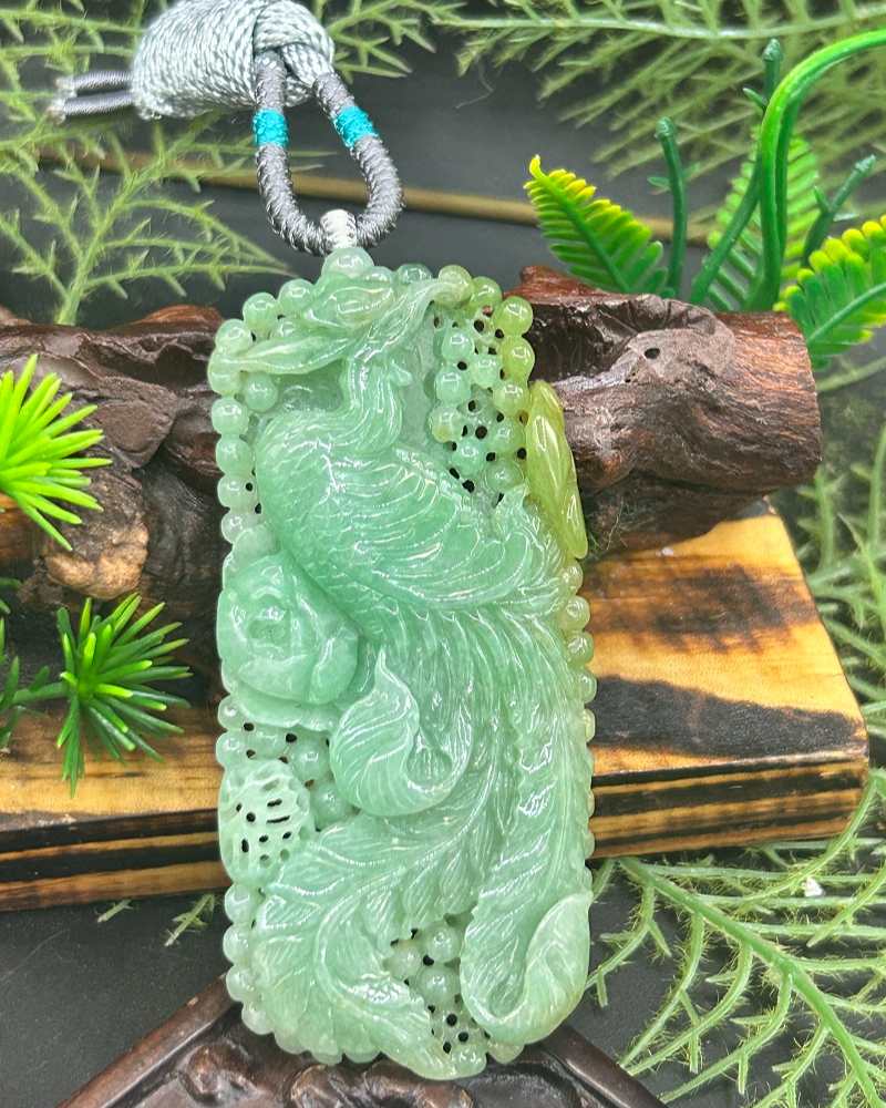 凤穿牡丹