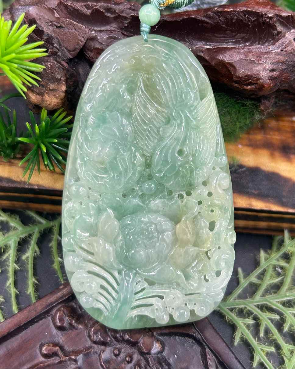 凤穿牡丹