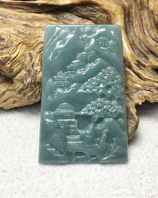 松山远景