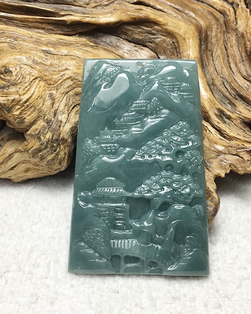 松山远景
