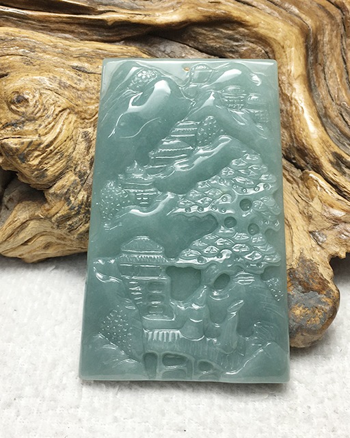 松山远景