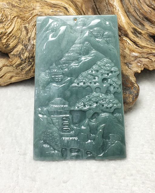 松山远景