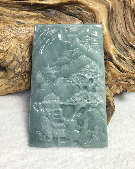 松山远景