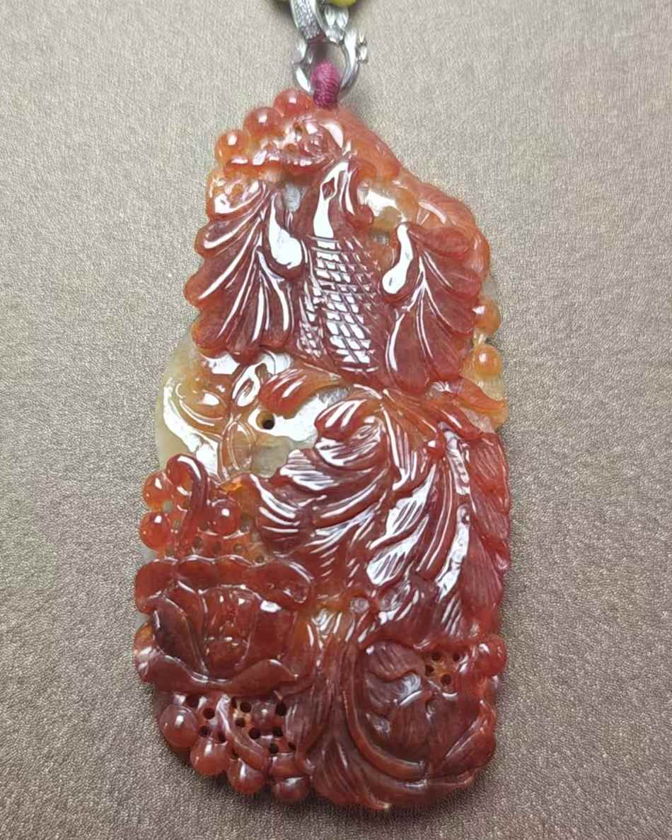 凤穿牡丹