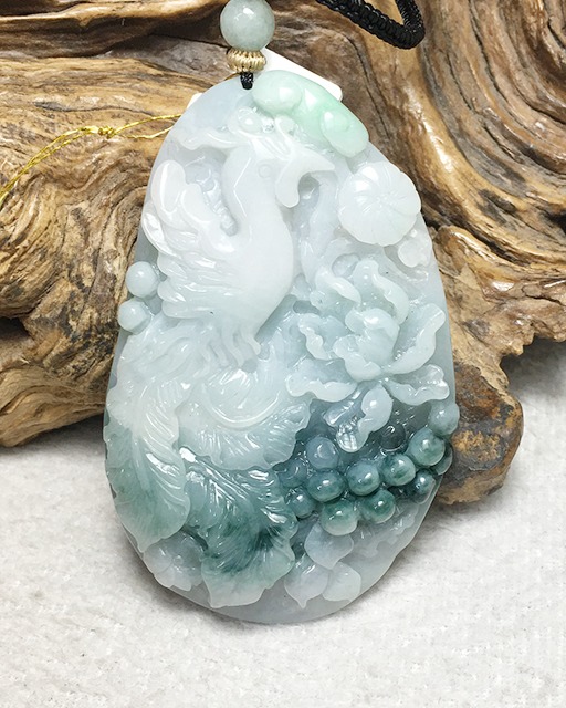 凤穿牡丹
