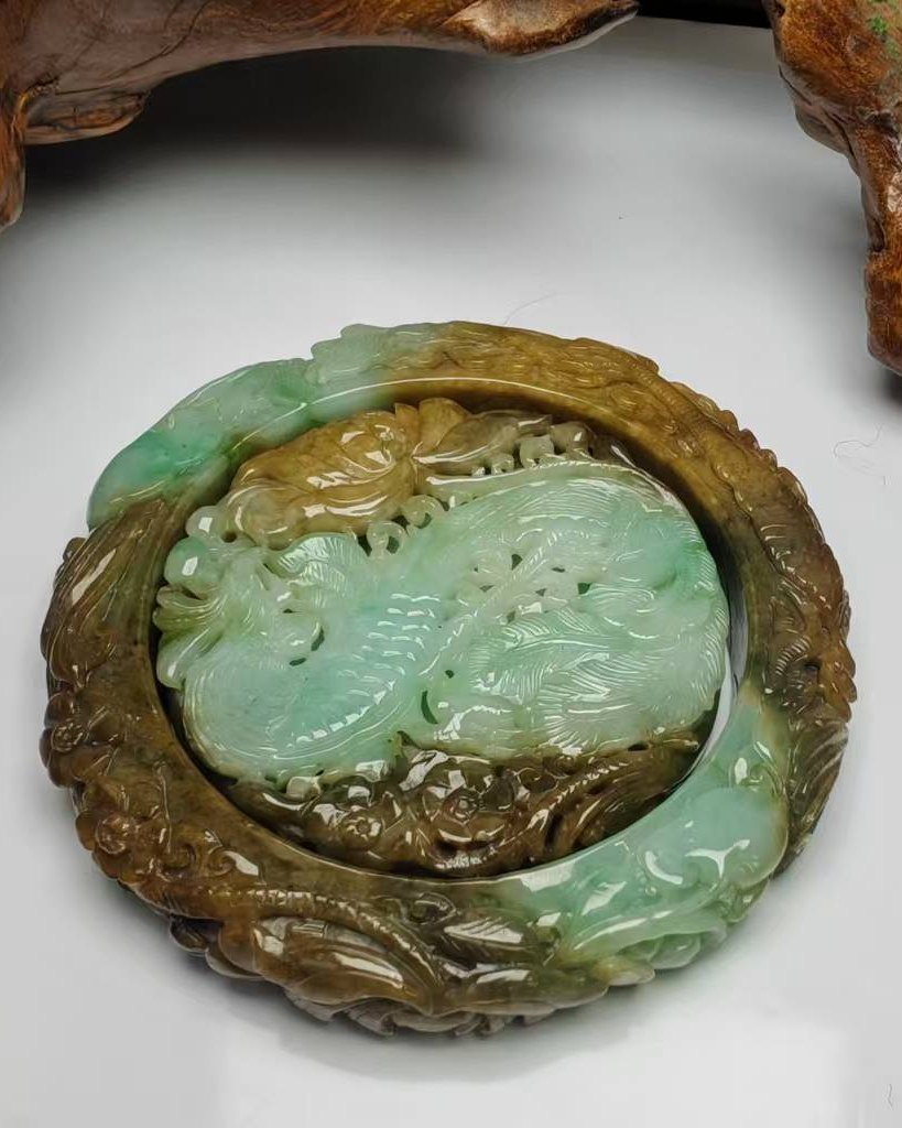 凤穿牡丹